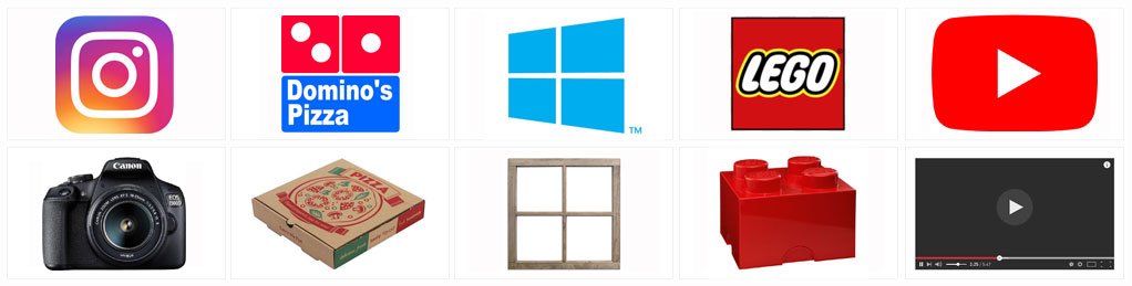 the meaning of square shapes and logos