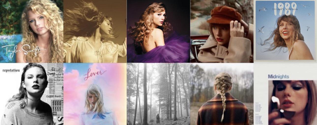 taylor swift brand albums